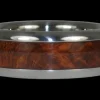 Amboina Wood Titanium Ring Band