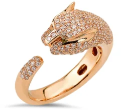 Big Cat Pavé Ring