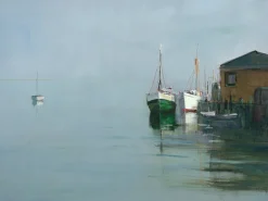 Boats At Wharf