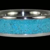 Bye Bye Blue Sky Turquoise Titanium Ring