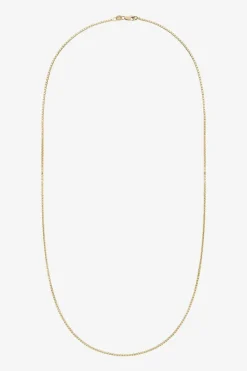 Classic Gold Box Chain Necklace