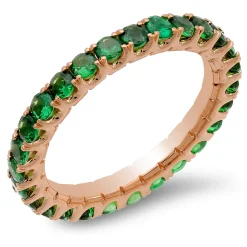 Emerald Eternity Band