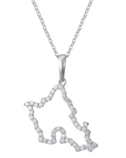14k "Oahu" Pendant with 50 Diamonds
