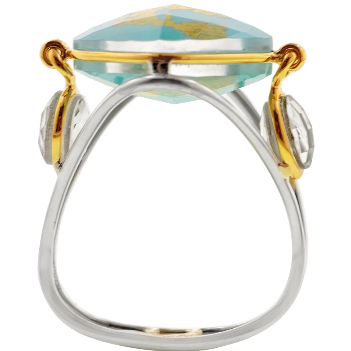 18k Treasure Island Ring