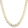 14K Yellow Gold Curb Chain
