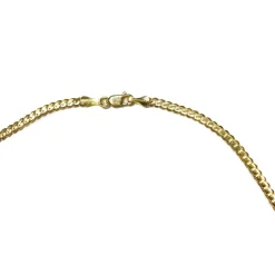 14K Yellow Gold Curb Chain