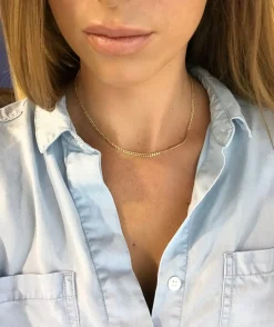 14K Yellow Gold Curb Chain