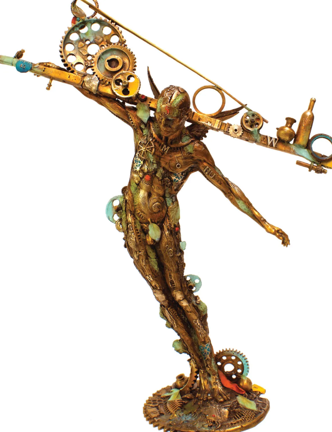 Man Balance Life Size