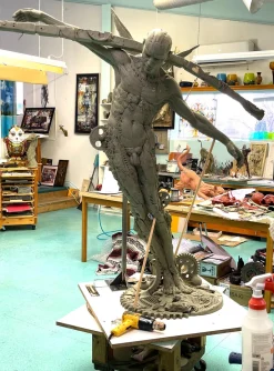 Man Balance Life Size