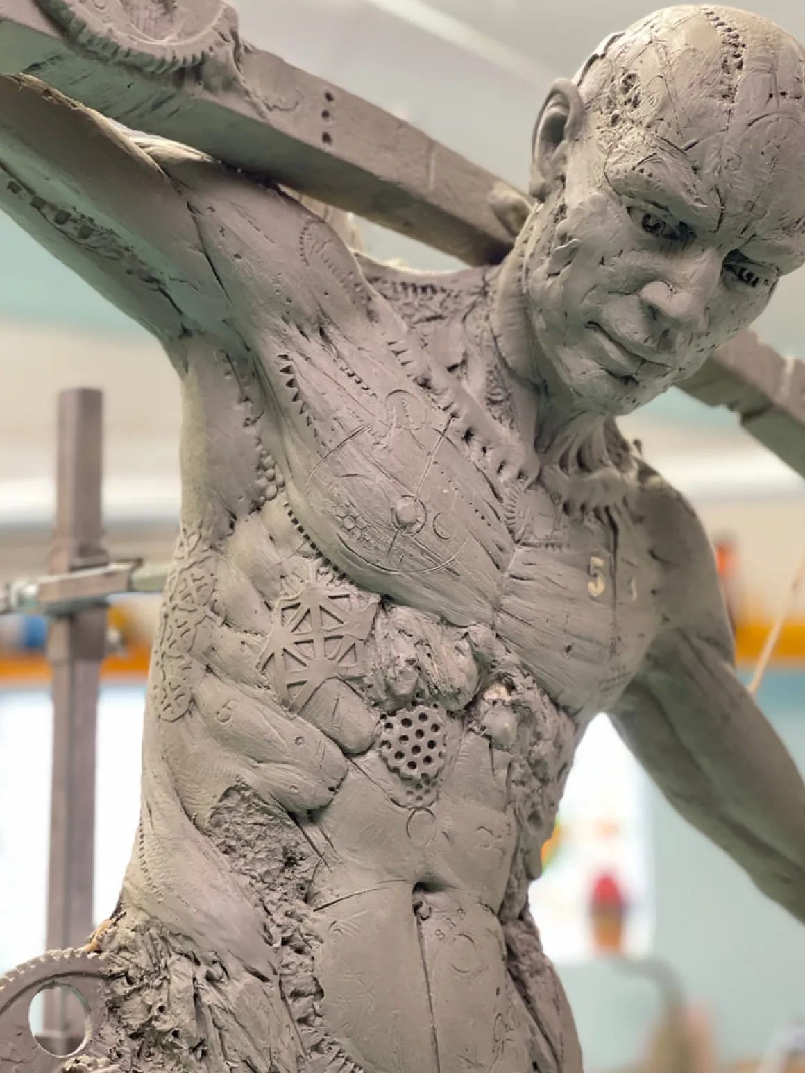 Man Balance Life Size