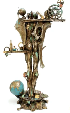 Man dot Earth 8 foot tall