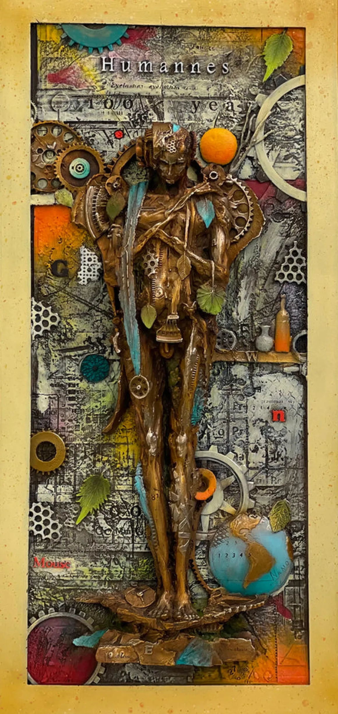 Man dot Earth Relief Large