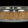 Mango Wood Titanium Ring Band