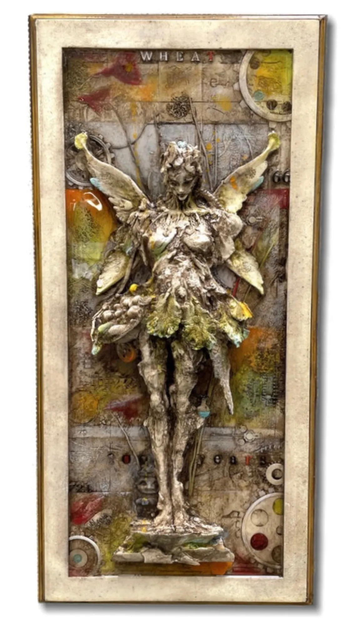 Maria Alma Relief Mixed Media