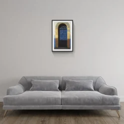 MOROCCAN BLUE DOOR
