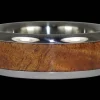 Tiger Koa Wood Hawaii Titanium Ring