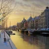 WINTER MORN AMSTERDAM