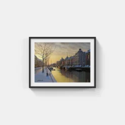 WINTER MORN AMSTERDAM